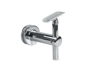 Adjustable Handrail brackets - glass fix - Model 0445